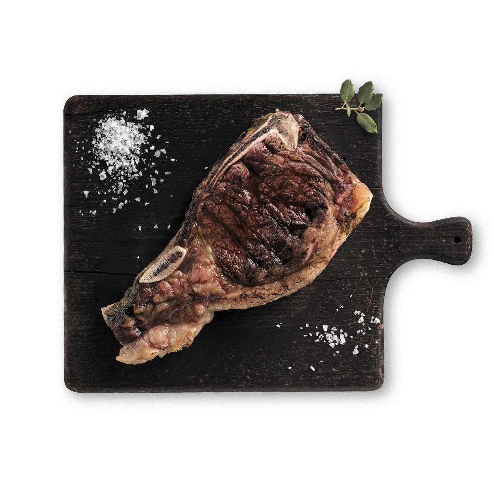 Premium Ox sirloin on the bone Premium Ox sirloin on the bone
