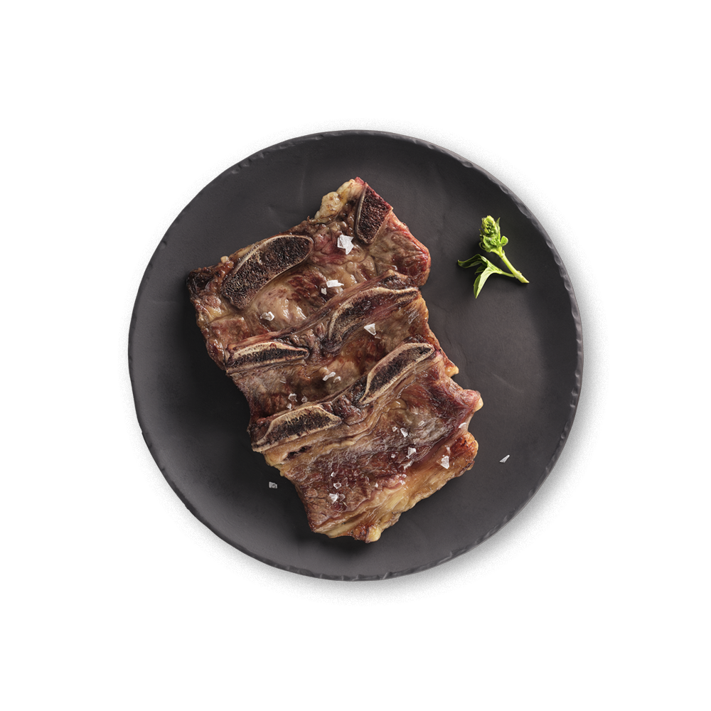 Plat de côtes de bœuf ibérique