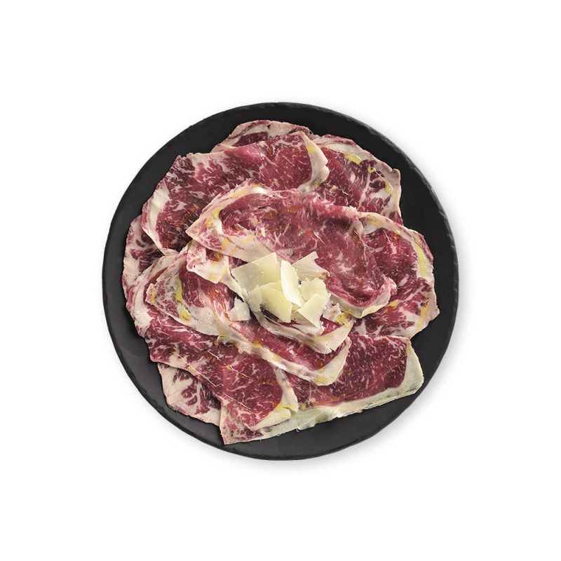 Carpaccio de boeuf maturé