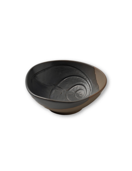 Fossil Bol Caracola 17cm Piedra