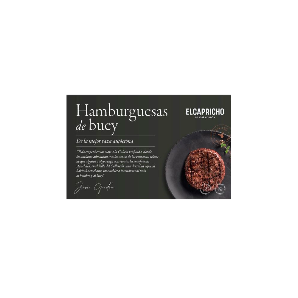 2 pack burger Patty 100% ox meat