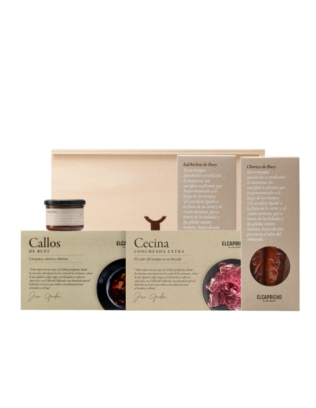 Caja especial buey y vaca El Capricho