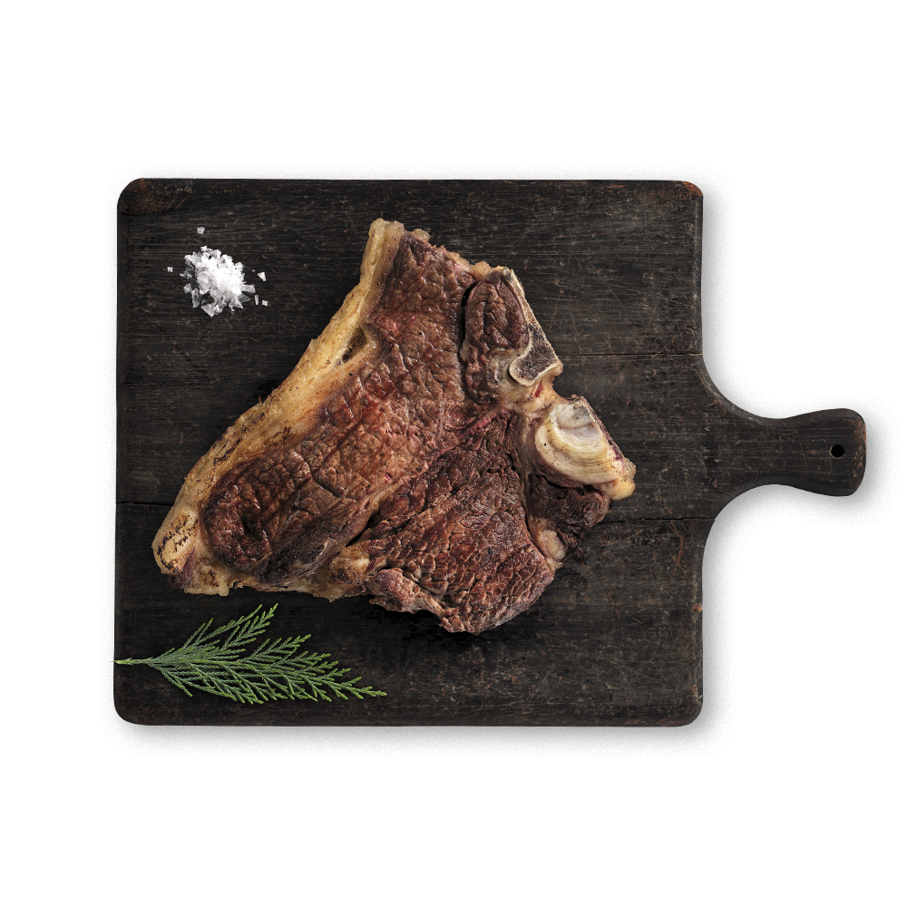 T-bone de vache ibérique Premium...