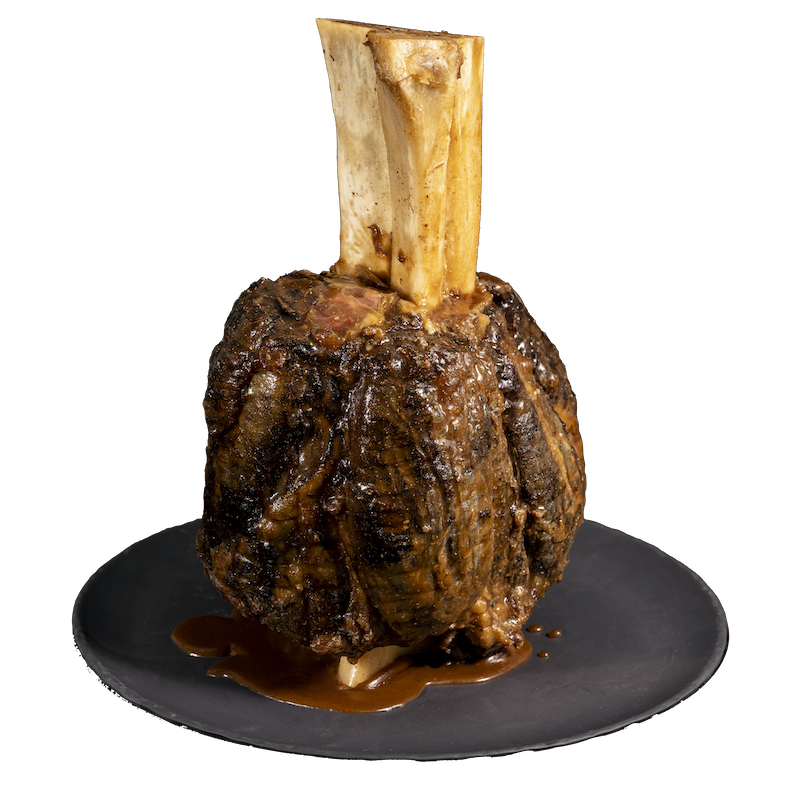 Lacquered Ox shank beef